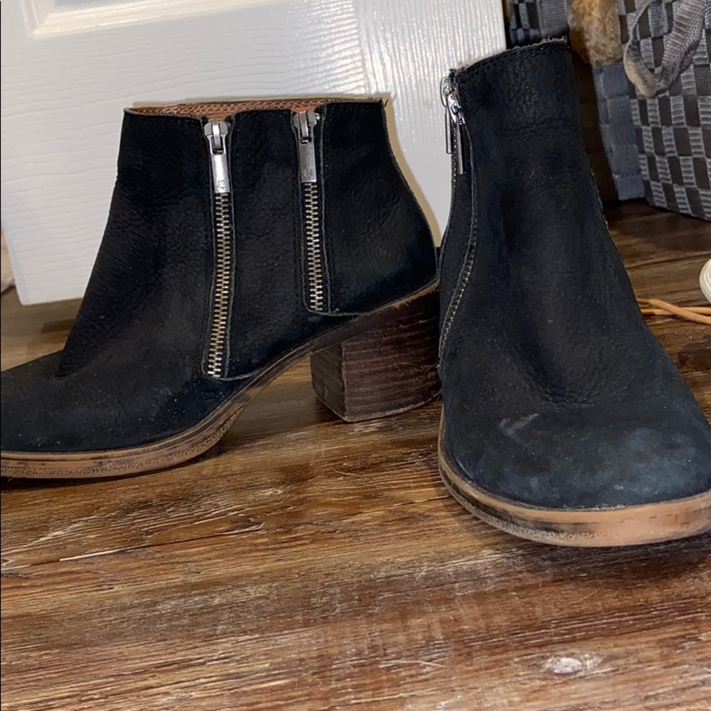 black boots
